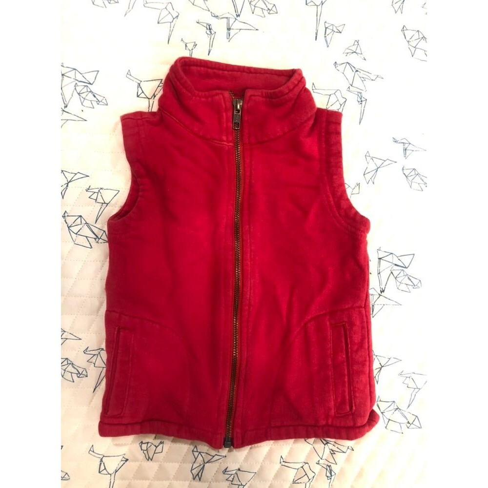 Castles & Crowns 2t Red Vest Zip Front